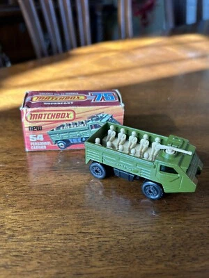 Matchbox Superfast No 54 Personnel Carrier MINT in Original VG Box - Image 1 of 4