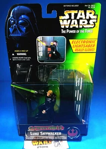 Vintage Star Wars💥LUKE SKYWALKER💥Power of Force Electronic Power F/X Figure - Picture 1 of 12