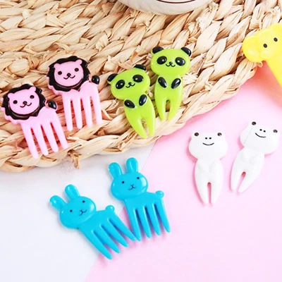 Lumina Mini Kids Animal & Fruit Forks – 120 Piece Sets for Snacks, Desserts - Image 1 of 4