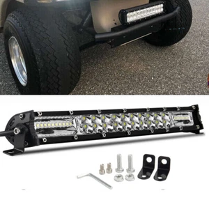 Fit Club Car Golf Cart Deluxe Dual Row 14inch LED Light bar Kit for DS Model 93+ - Picture 1 of 12