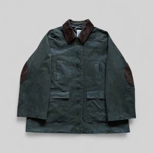 Totême Damen Country Jacke grün Baumwolle Relaxed Fit - Größe M - Bild 1 von 16