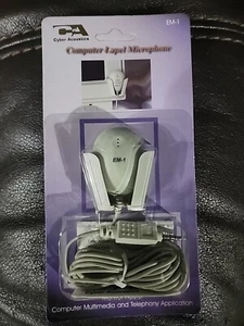 NEW Cyber Acoustics Computer Lapel Microphone - Picture 1 of 6