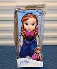 Jakks Toy 2019 Disney Princess Frozen Anna 14" Doll W/ Dress Cape Pair Shoes ~D2