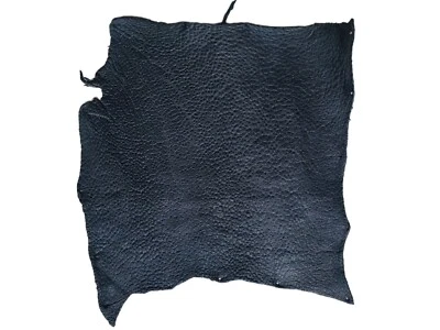 Brown red orange Black GENUINE ostrich skin leather remnants - Image 1 of 4