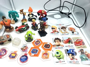 Lot of Disney Infinity Action Figures Portal Pad Discs Cards Lot - Picture 1 of 8