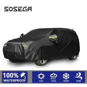 Waterproof Protection For Jeep Wrangler 2-Dr CJ,YJ, TJ,JK Dust durable Car Cover - Picture 1 of 12