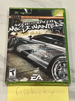 Need For Speed: Most Wanted (Xbox) NEW SEALED Y-FOLD W/UPC, EXCELLENT, RARE! - Image 1 of 4