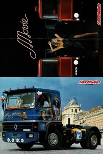 POSTER LKW RENAULT R 310 Deko COLUCHE / IVECO PIN-UP 56x42cm - Bild 1 von 1