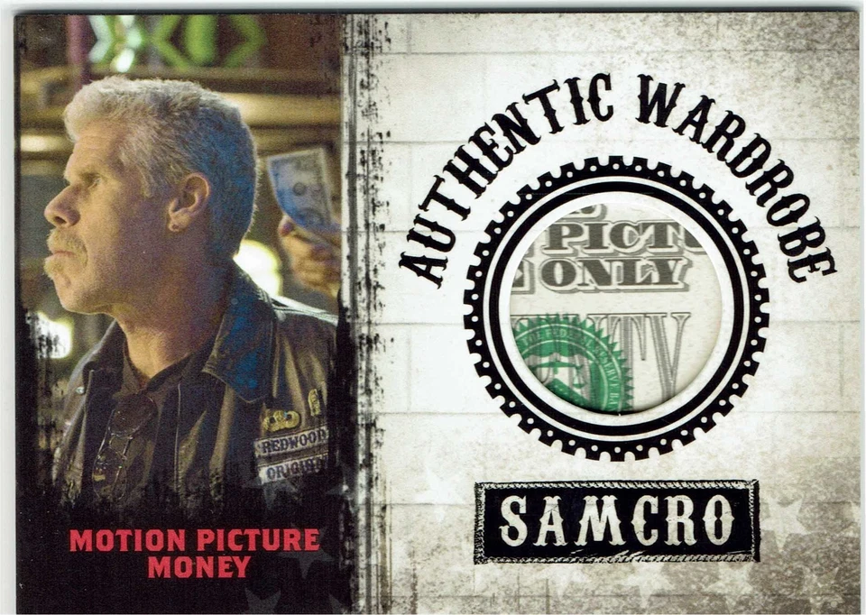 Sons of Anarchy Seasons 1-3 Prop Card P01 Motion Picture Money - Image 1 of 1