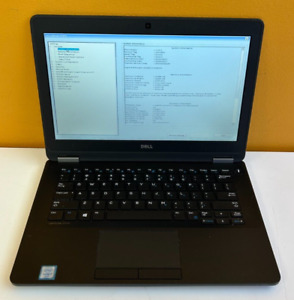 Dell Latitude E7270 Intel Core i7-6600U 16 GB RAM 12.5" Laptop Computer. Tested!