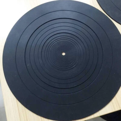 12" Turntable Platter Mat Rubber Pad For All LP Vinyl Record Players Turntable - Image 1 of 4