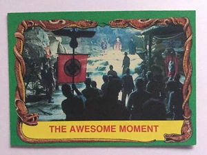 Indiana Jones Raiders Of The Lost Ark Topps 1981 Card 83 Awesome Moment - Picture 1 of 2