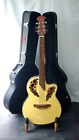 Electro-Acoustic Round Back Guitar / Eq  Includes Hard Case
