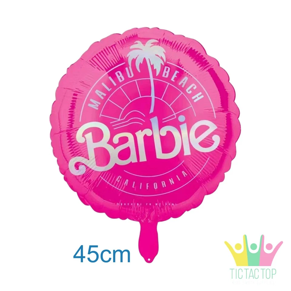 Barbie Logo 45cm Helium Foil Balloon Party Decorations Supplies Lolly Loot Bag - image 1 of 1