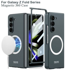 Funda Imán 360 Para Samsung Galaxy Z Fold5 5G Magsafe Vidrio Templado Cubierta Abatible - Imagen 1 de 19