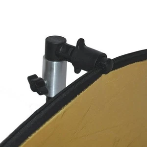 Photo Video Photography Studio Reflector Disc Holder Clip Clamp for Light Stand - Picture 1 of 12