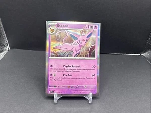 Espeon Holo Rare 033/131 NM Prismatic Evolutions Pokemon - Picture 1 of 1