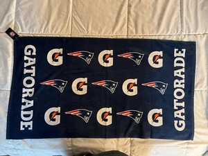 New England Patriots NFL Pro Team WinCraft Gatorade Sideline Towel 41x21 - Picture 1 of 9