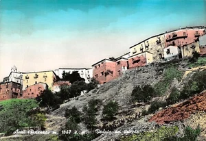 A6212) ANZI POTENZA VEDUTA DA ORIENTE VIAGGIATA NEL 1971 - Picture 1 of 2