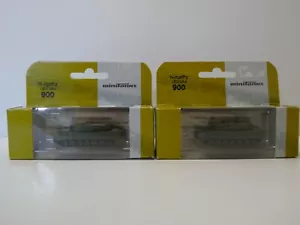 Roco Minitanks Scale 1;160 N Gauge Leopard 2 BW 900 Tank x 2 Boxed LEO2A4 Set B - Picture 1 of 10