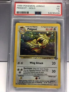 1999 Pokemon Jungle Pidgeot Holo #8 PSA 5 - Picture 1 of 2
