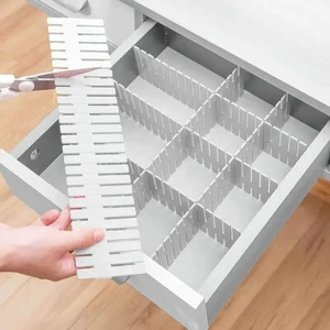 12 x Schubladenteiler Schubladeneinteiler 47 cm Zuschneidbar Schubladentrenner - Bild 1 von 5