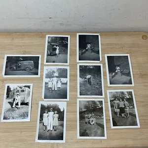 Lot Of 10 Photos From 1946 Bessemer Bakery Pa - Puz Details On Back S533 - Picture 1 of 24