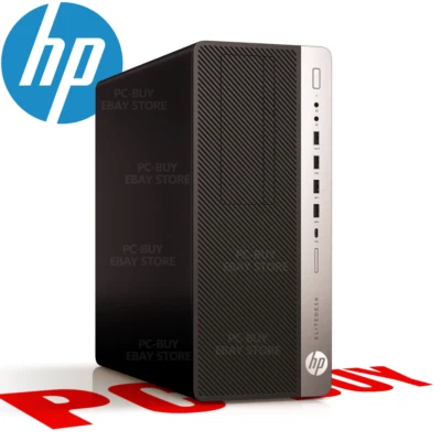 HP Office Desktop PC i7 4.2GHz 32GB DDR4 1TB SSD + 4TB HDD Windows 10 PRO Wifi - Image 1 of 4