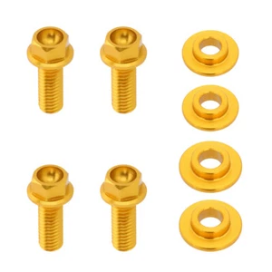 Screw Bolts of Seat Side Panels Gold Aluminum Fit For RMZ450 RMZ 450 2007 - Picture 1 of 11