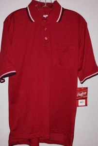 Rawlings Small Red NEW Polo Style Shirt Men’s Size Small - Picture 1 of 3