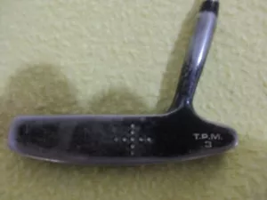 Spalding TPM 3 putter, 35", All original w/ fluted steel shaft & TPM grip - Picture 1 of 5