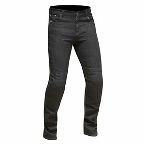 Route One Ladies Victoria Aramid Motorcycle Denim Jeans - Black - Regular - Picture 1 of 3