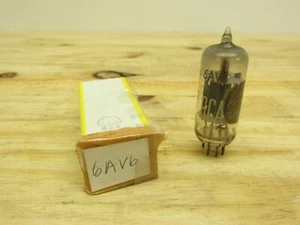 Vintage Sylvania ECG Electronic Tube model 6AV6 in original box - Picture 1 of 3