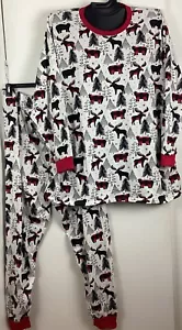 3X Erwachsene Baumwolle Unisex Schlafanzug Pyjama Set Weihnachten Urlaub The Children's Place - Bild 1 von 11