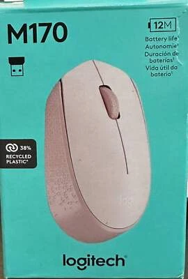 Logitech M170 Wireless Mouse for PC, Mac, Laptop, 2.4 GHz with USB Mini Receiver - Image 1 of 4