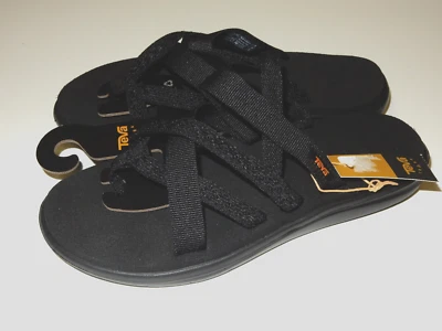 Teva Womens Voya Zillesa Mahani Black 6 - Image 1 of 4