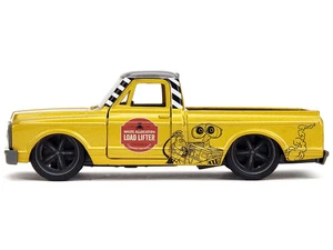 1972 Chevrolet Cheyenne Pickup Truck Gold Metallic with Gray Top "Wall-E" (2008) - Picture 1 of 5