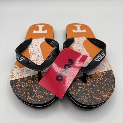 Foco Tennessee Volunteers Flip Flops Adult Size XS New - Image 1 of 4