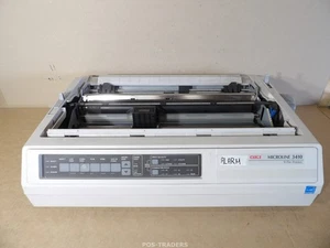 Imprimante matricielle à points d'impact A4/A3 9 broches OKI MICROLINE 3410 parallèle - ALARME - Photo 1/10