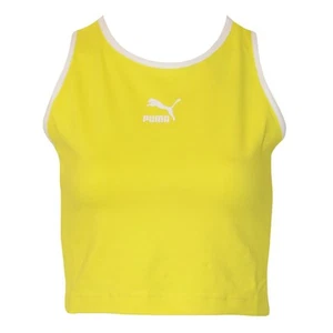 Puma Womens/Ladies Classics Cropped Tank 949 - Picture 1 of 3