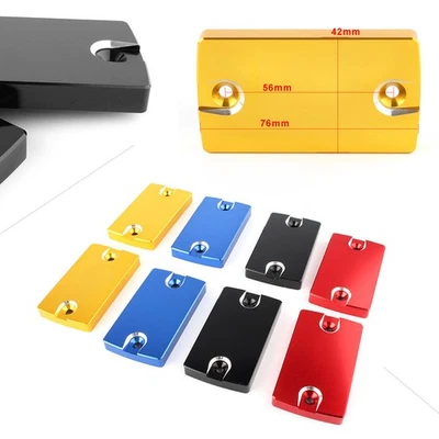 Pair Brake Fluid Reservoir Cap Cover Fit Suzuki Hayabusa GSX1300R 1999-2018 2017 Foto 1 de 4