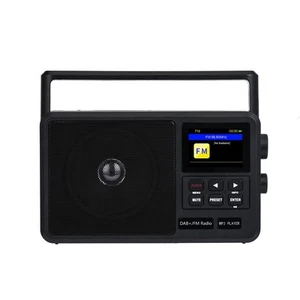 2X(Internet-Digitalradio Tragbares UKW-Radio Dual-- Retro-Taschenradio 9844 - Bild 1 von 6