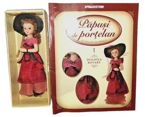 DeAgostini DOAMNA BOVARY #1 Girl Doll LADIES OF THE ERA w Magazine MADAME BOVARY - Picture 1 of 8