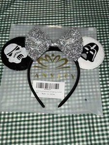 Darth Vader und Stormtrooper Maus Ohren Stirnband - Bild 1 von 7