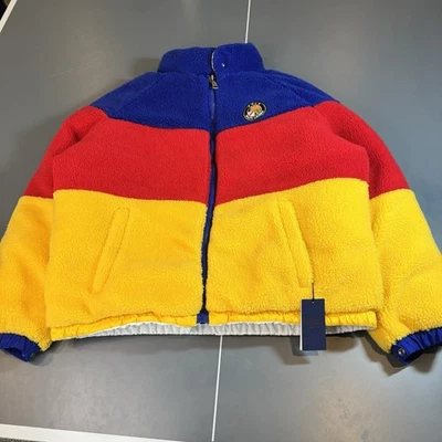 Chaqueta acolchada reversible con bloques de color para esquí Polo Ralph Lauren L bombardero polar Foto 1 de 4