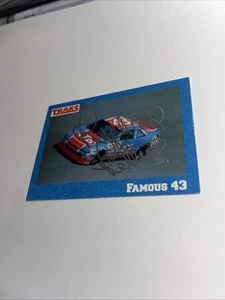 Richard Petty Signed Traks Card - Picture 1 of 1