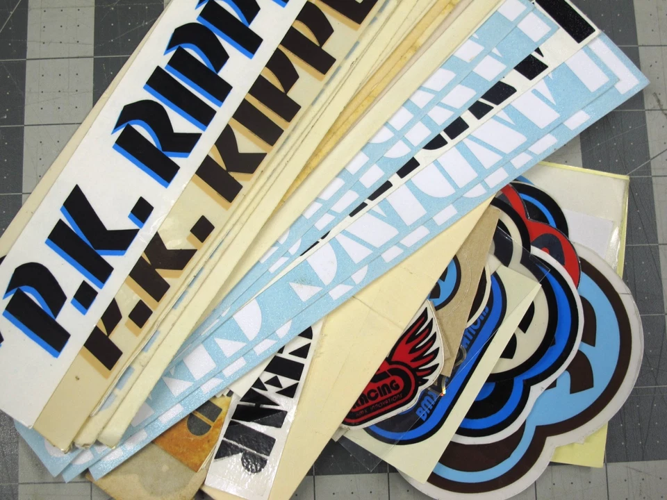 Pegatina de BMX de carreras SE de colección de los años 70 a 90 - pegatinas mixtas de bicicleta y gráficos de equipo Foto 1 de 1