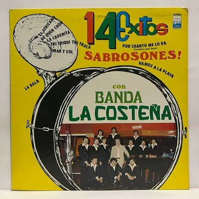BANDA LA COSTEÑA - 14 EXITOS SABROSONES - 1985 MEXICAN LP ALBUM, CUMBIA Foto 1 de 4