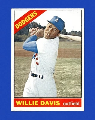 1966 Topps Set-Break #535 Willie Davis EX-EXMINT *GMCARDS* - Image 1 of 2