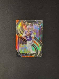2024 Panini Select - Premier Level J.J. McCarthy #134 Black & Red Shock Prizm... - Foto 1 di 2